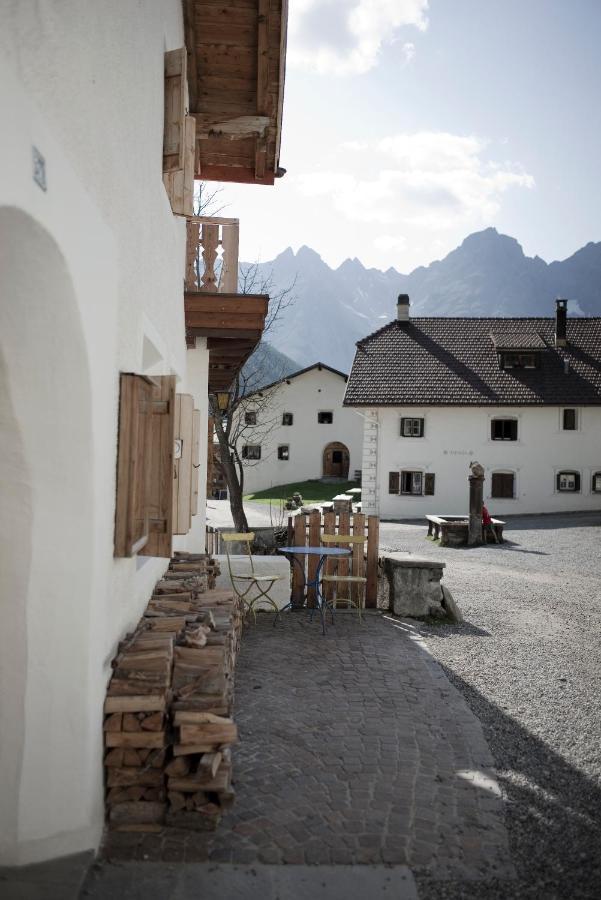 Alpengasthof Crusch Alba Ed Alvetern, S-Charl Scuol Buitenkant foto